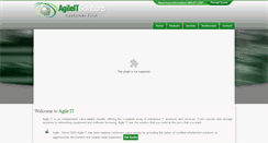 Desktop Screenshot of agileitsolutions.com